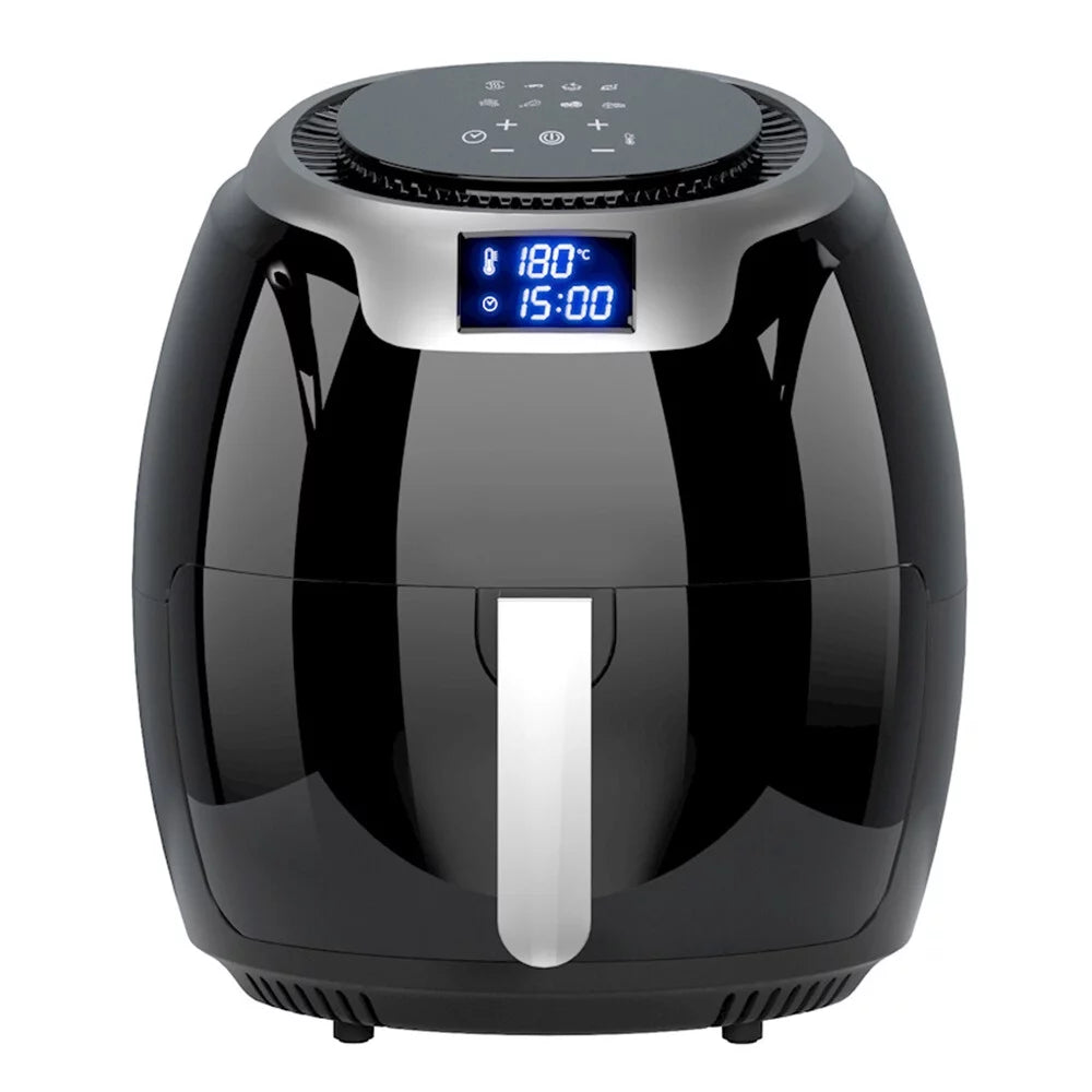 Air Fryer 7L Large Capacity Household Non Stick Pan Smart Touch Screen 1800W High Power can be Intelligently Timed without Oil Frying