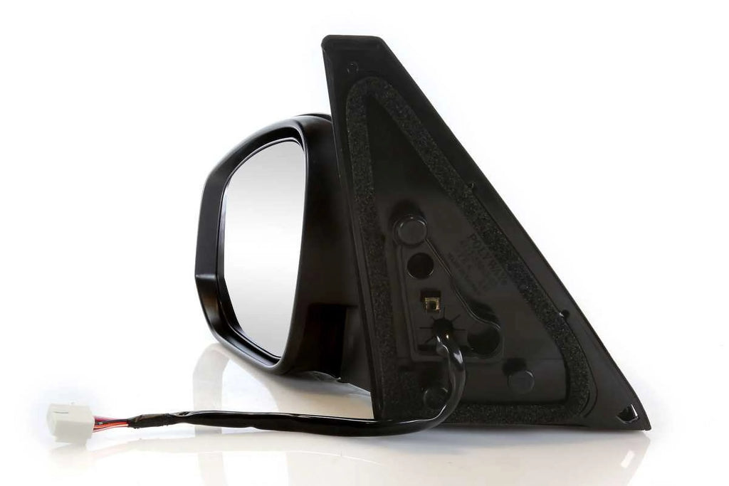 AutoShack Driver and Passenger Side Mirror Power Manual Folding Heated Smooth Set of 2 Replacement for 2014 Toyota 4Runner 4.0L V6 4WD RWD KAPTO1320312PR