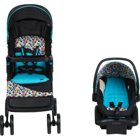 Babideal Bloom Travel System Stroller and Infant Car Seat, Pixelray