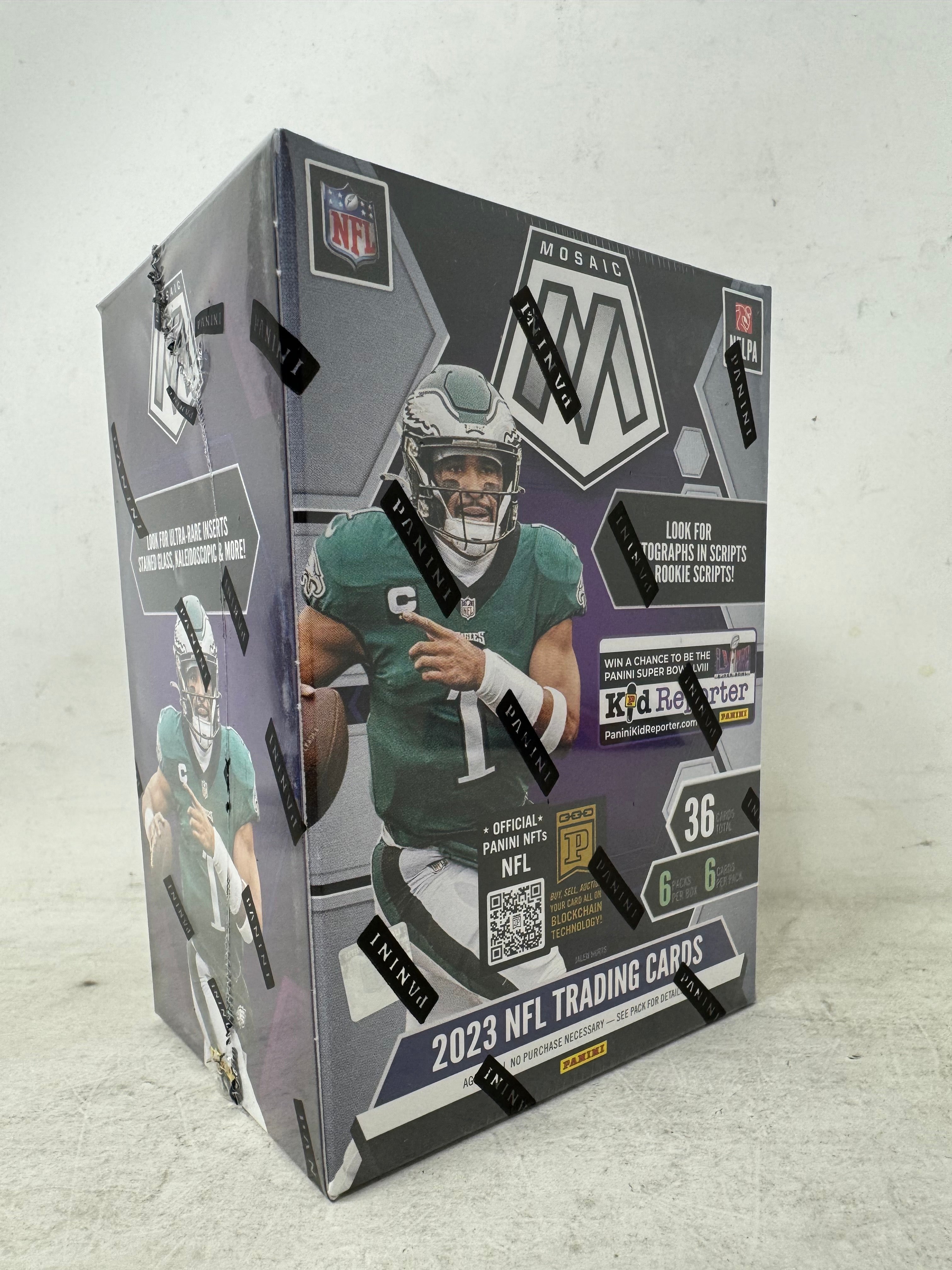 2023 Panini Mosaic Football Blaster Box (Red Parallels)