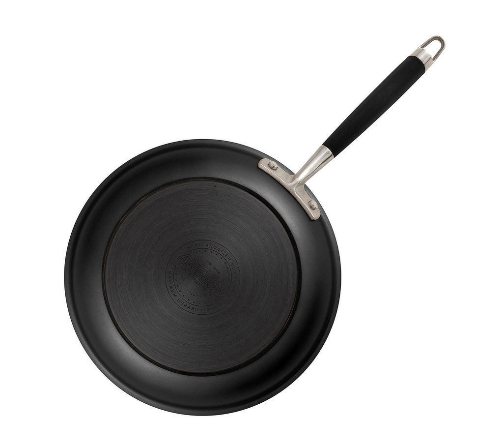 Anolon Advanced Hard-Anodized Nonstick 12-Piece Cookware Set, Gray