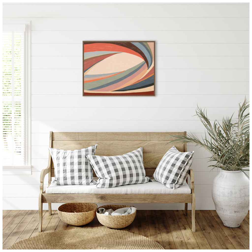 Amanti Art Tunnel Vision Framed Canvas Wall Art Print