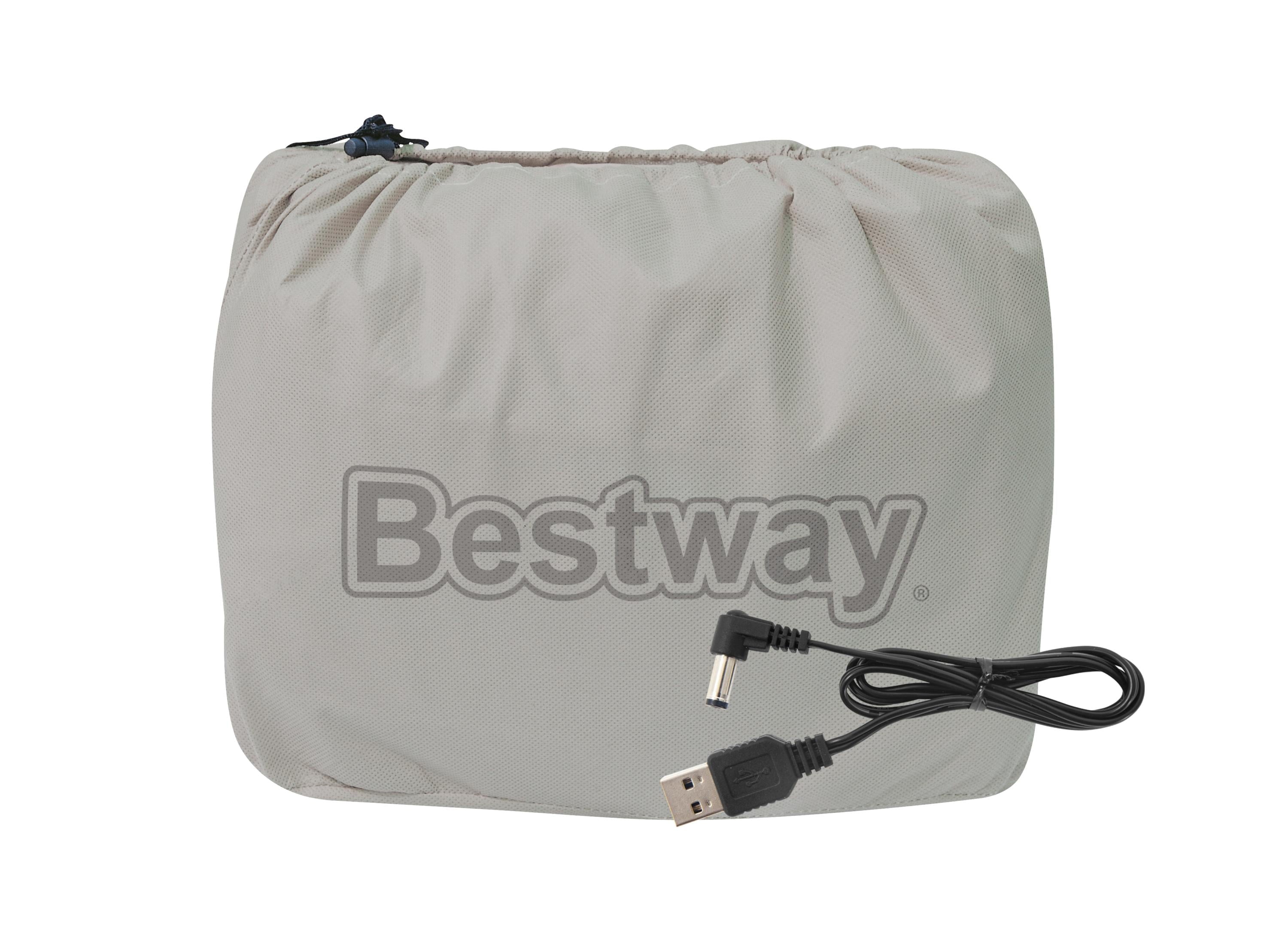 AlwayzAire Tough Guard 18" Queen Air Mattress with Rechargeable Pump