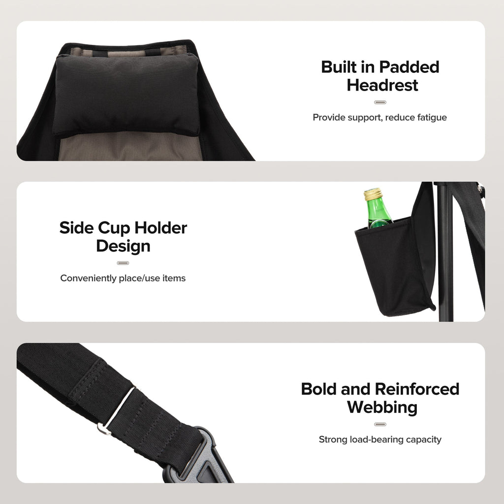 Alpha Camper Hammock Camping Chair Folding Rocking Chair