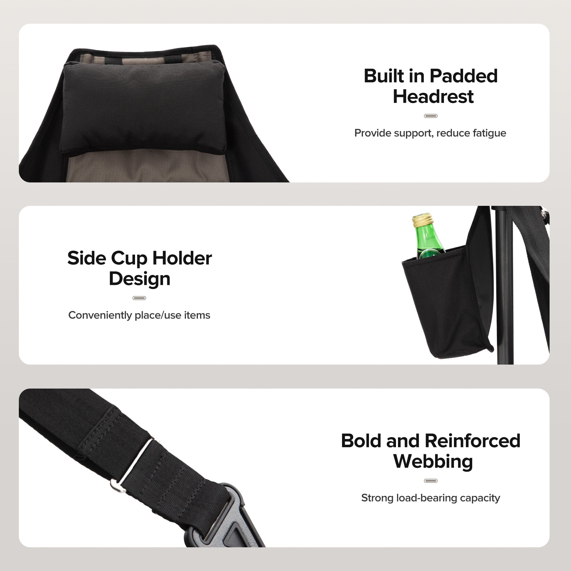 Alpha Camper Hammock Camping Chair Folding Rocking Chair