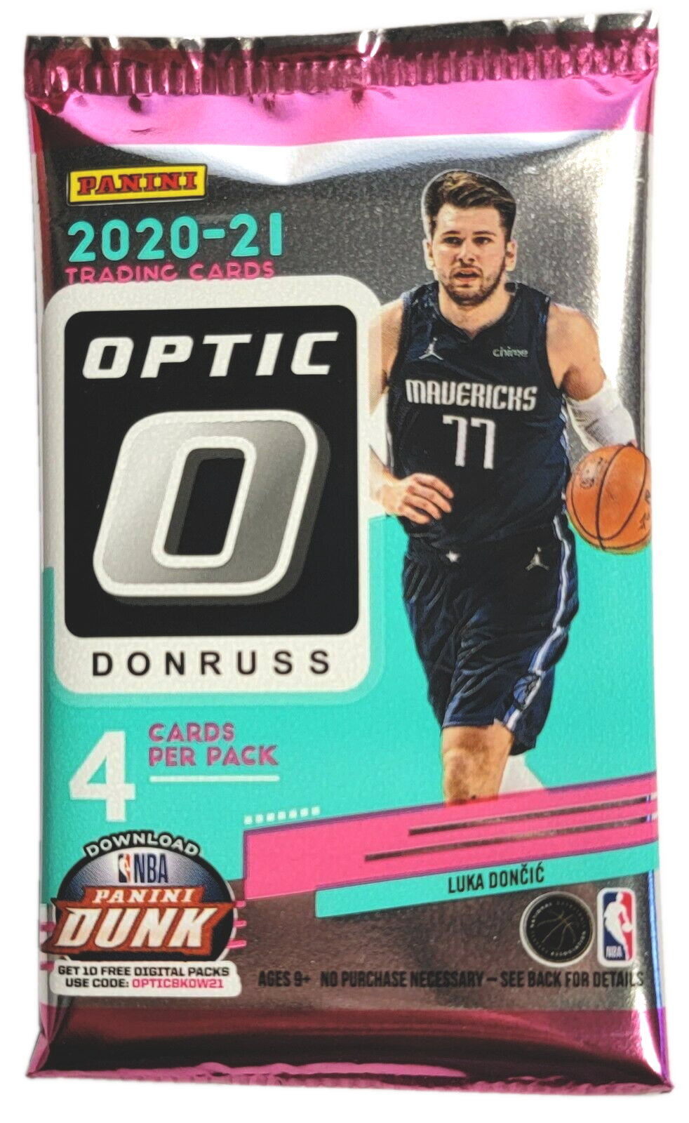 20-21 Panini Donruss Optic Basketball Retail Box Trading Cards Trading Cards