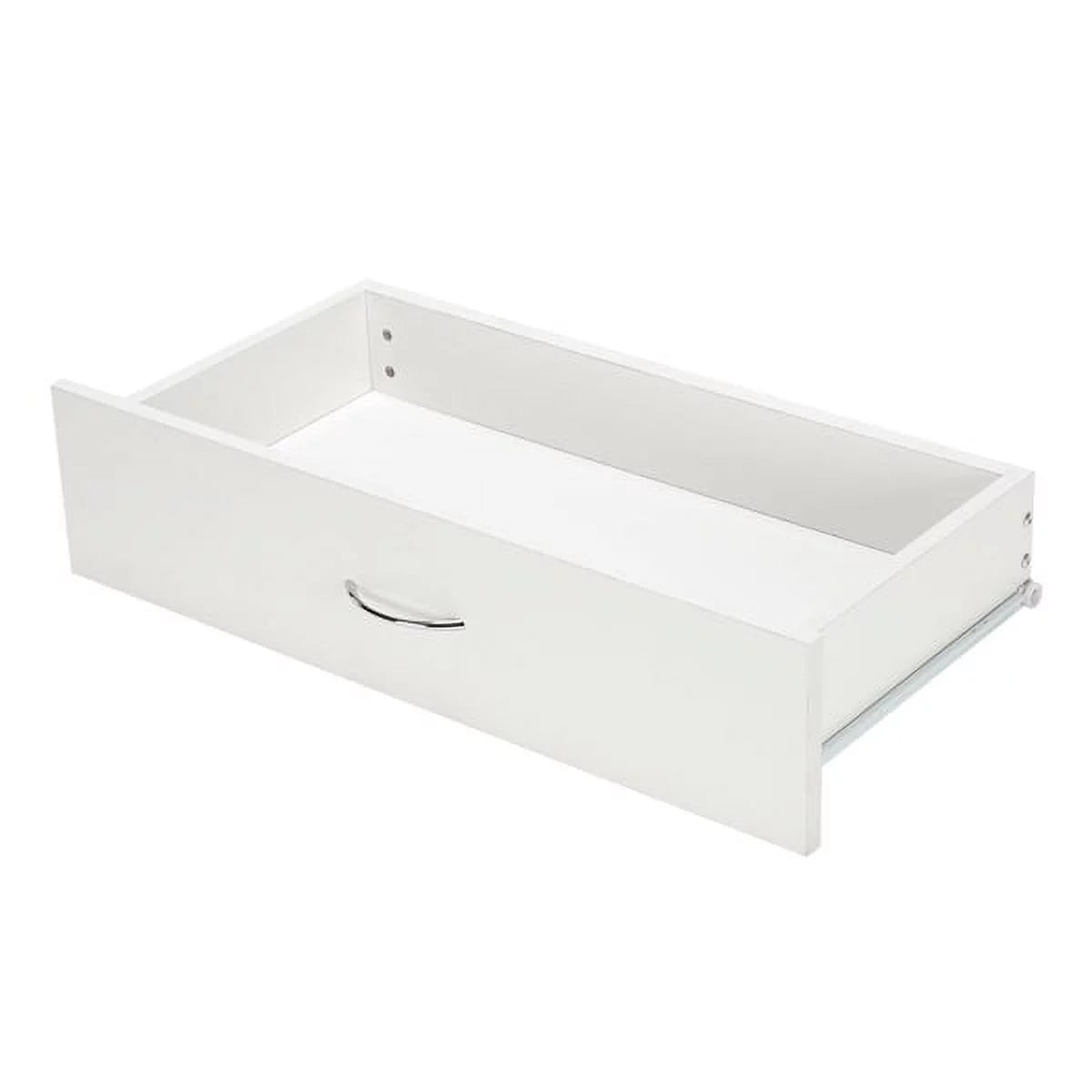 Arturesthome MDF Wood Simple 4-Drawer Dresser White