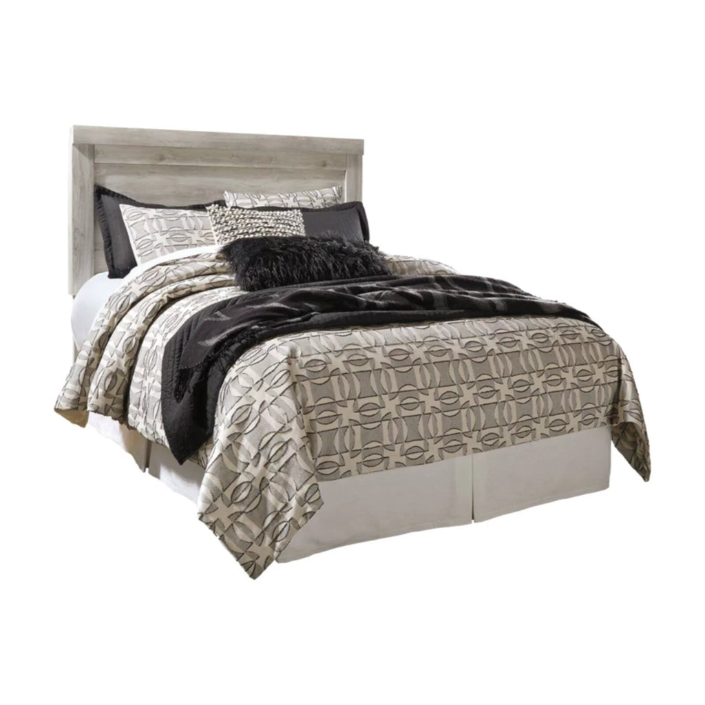 Ashley Furniture Bellaby King Panel Headboard in Whitewash