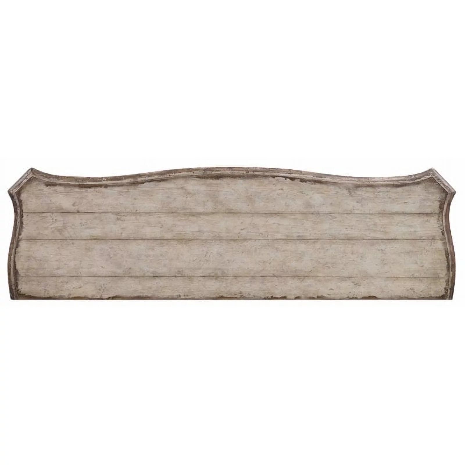 Beaumont Lane Cedar Way 6 Drawer Dresser in Distressed Vintage White