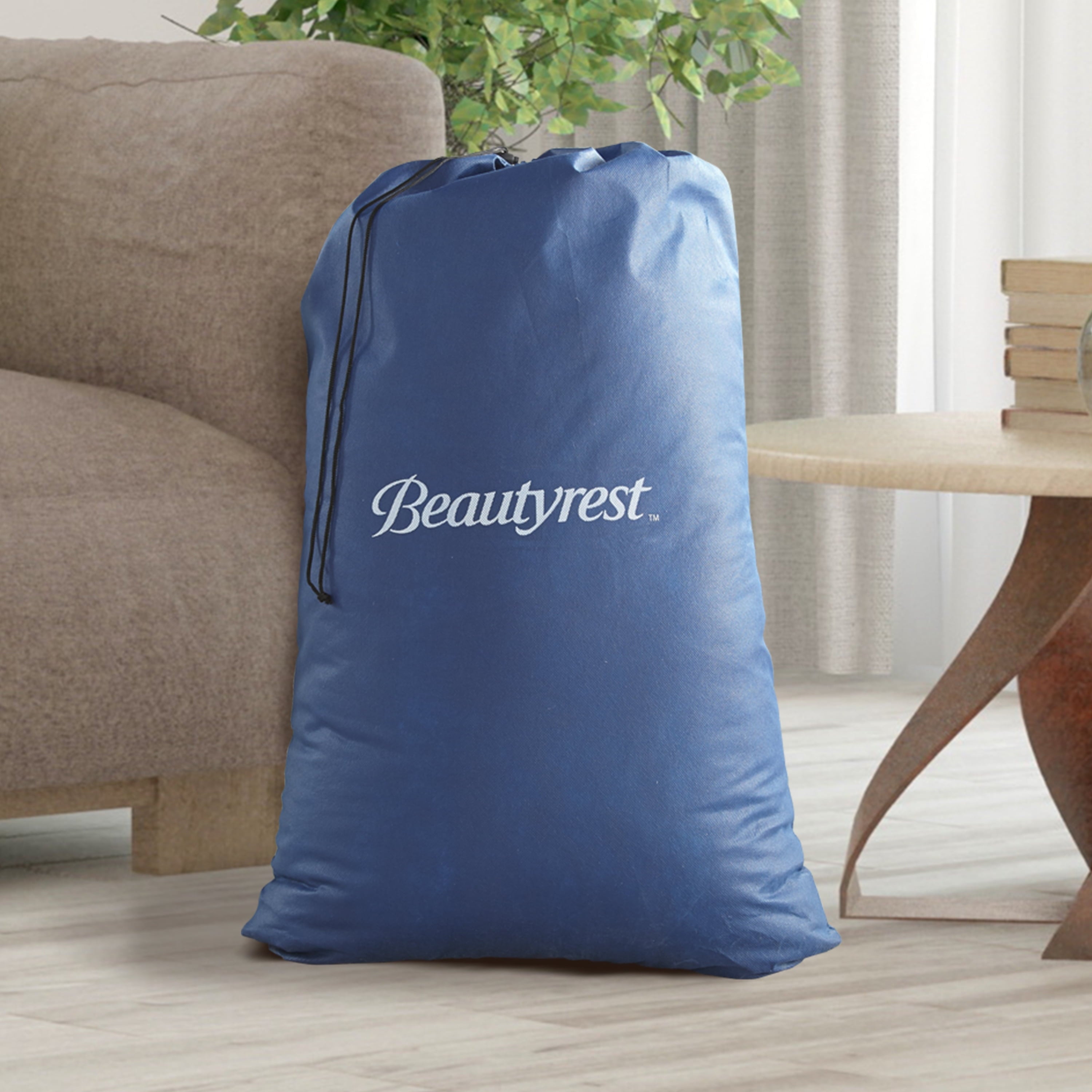 Beautyrest Hi Loft 17" Queen Air Bed Mattress, Raised Inflatable Blow-Up Bed, Powerful Pump, Adjustable Firmness