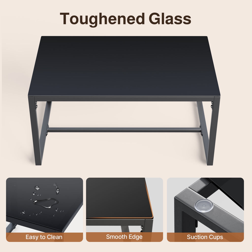 Aiho 4 Pieces Wicker Patio Furniture Set Clearance .Outdoor Chairs with  Coffee Table for Garden, Bistro, Porch, Balcony, Backyard ,Gray