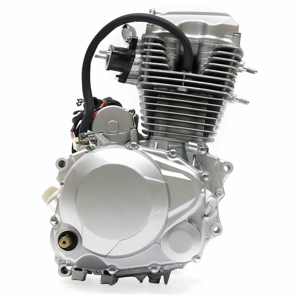 Anqidi 200cc/250cc 4-Stroke Vertical Engine Motor ATV Dirt Bike Engine CG250 w/5-Speed Manual Transmission CDI Air Cooled