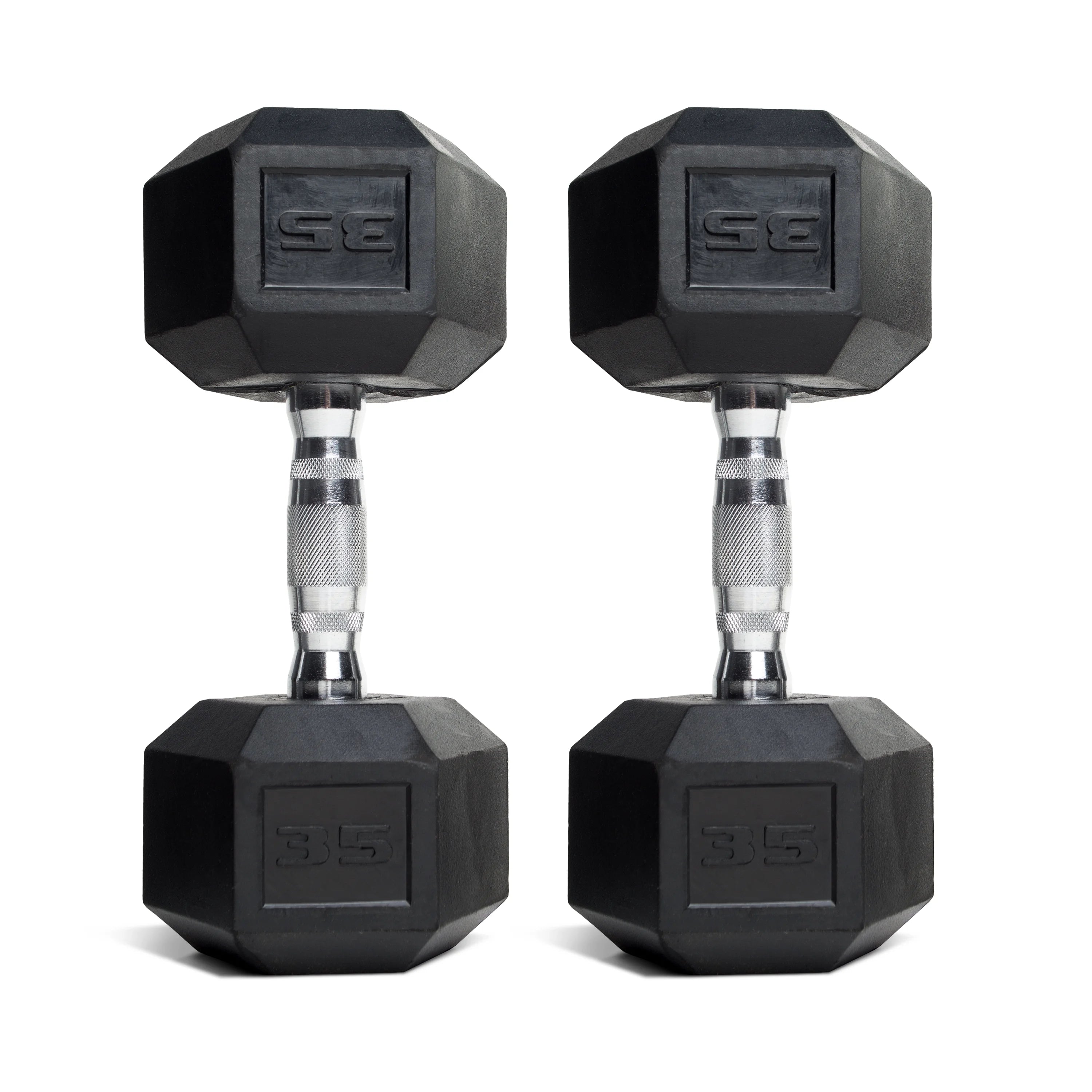 35lb Coated Dumbbell, Pair