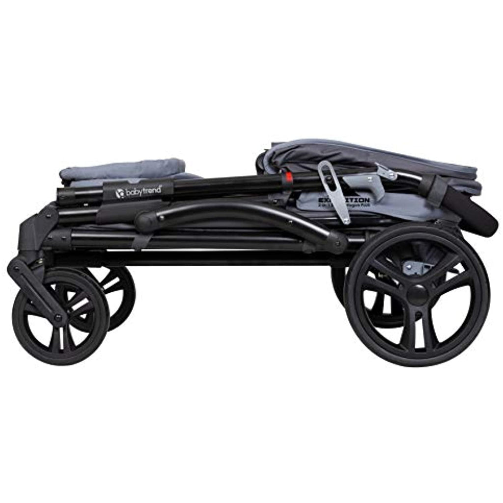 Baby Trend Expedition Wagon Stroller, Solid Print Gray