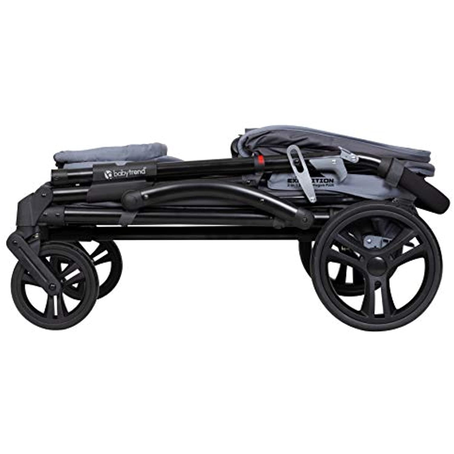 Baby Trend Expedition Wagon Stroller, Solid Print Gray
