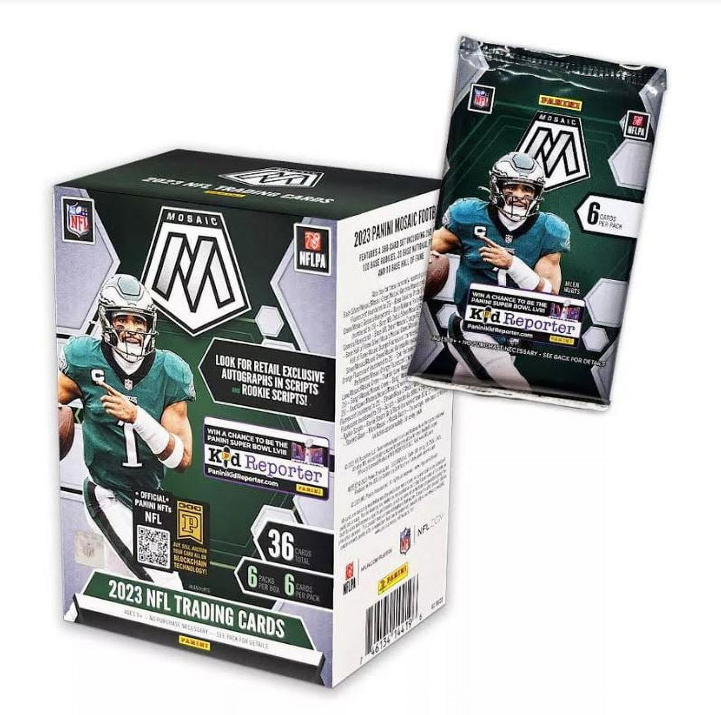 2023 NFL Panini Mosaic Football Trading Card Blaster Box