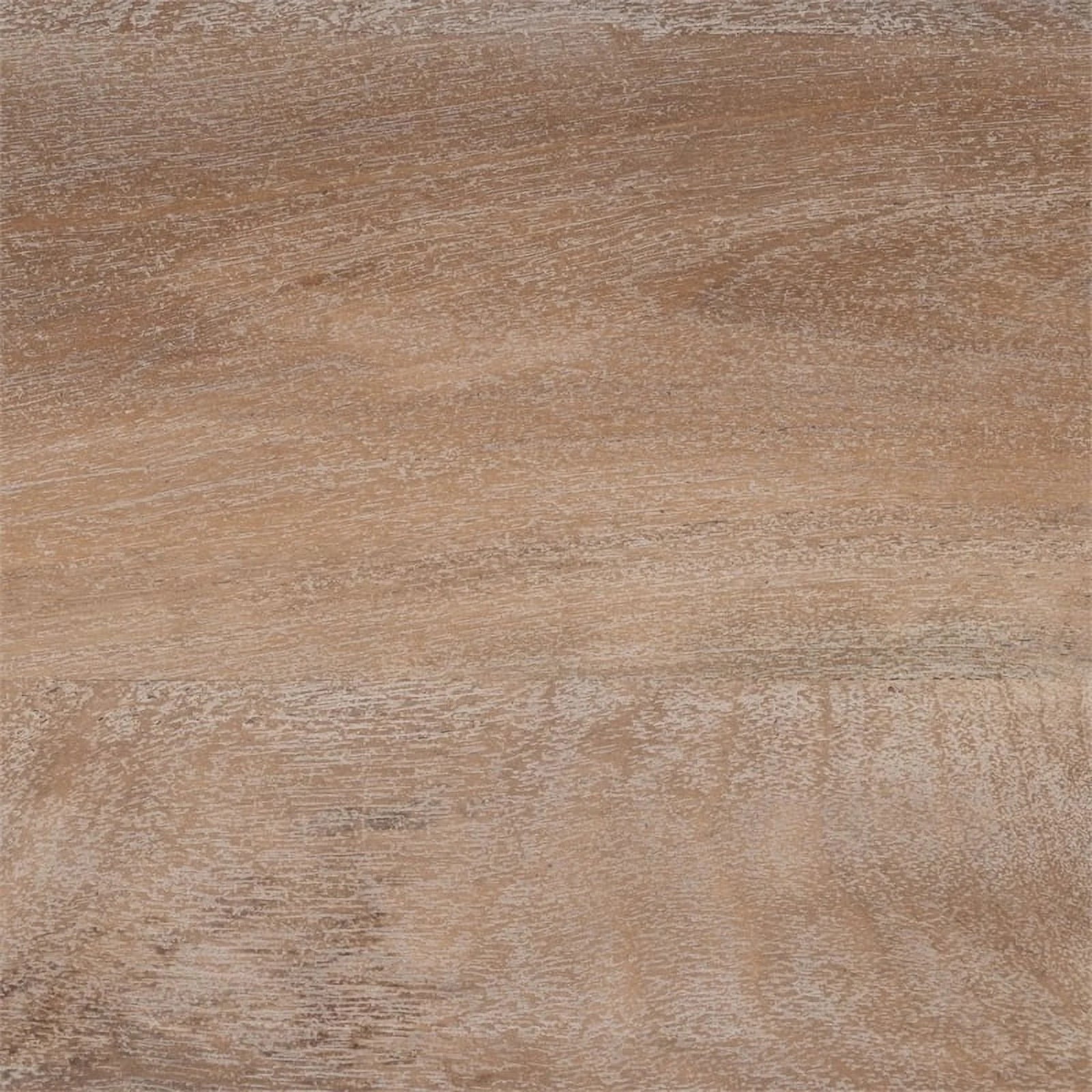 Beaumont Lane 3-Drawer Transitional Wood Campaign Chest in Natural/Dark Bronze