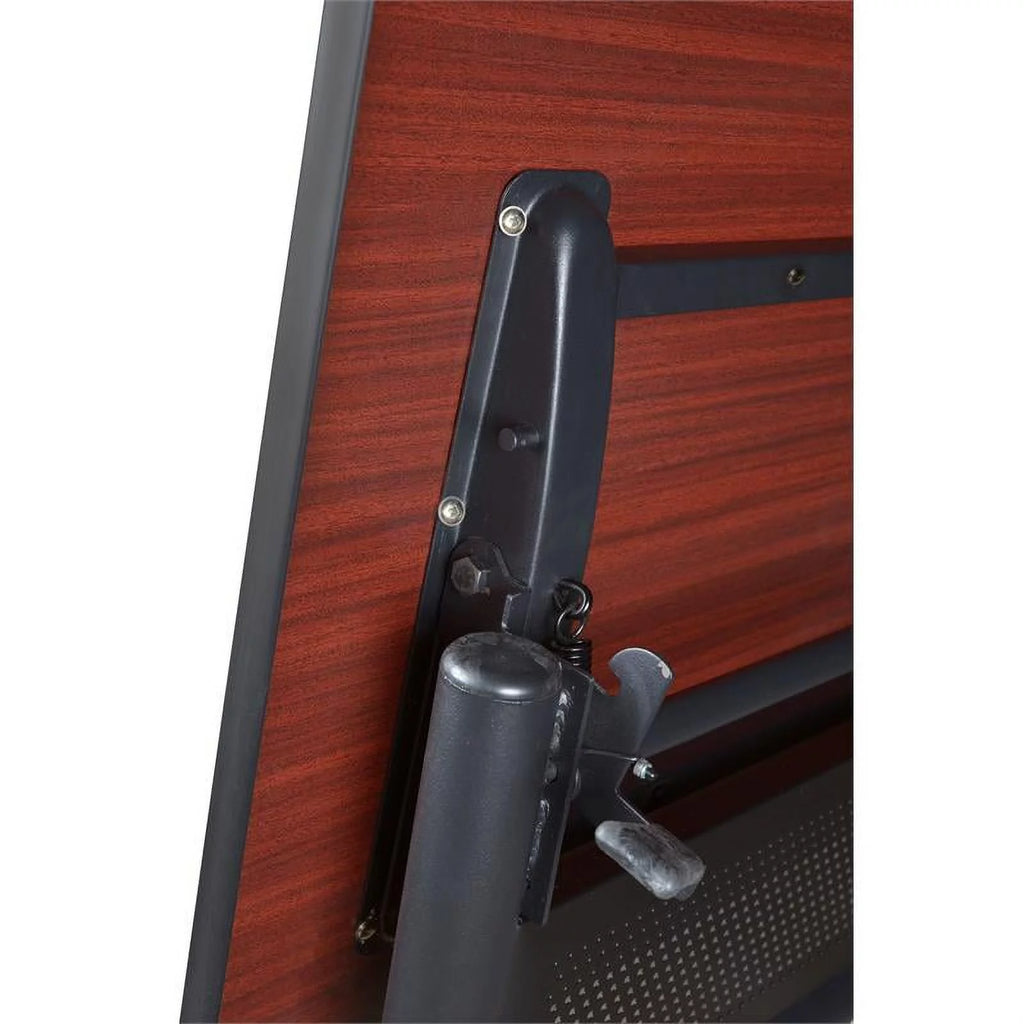 60" x 24" Flip Top Mobile Training Table w/ Divider- Maple & 2 Stack Chairs