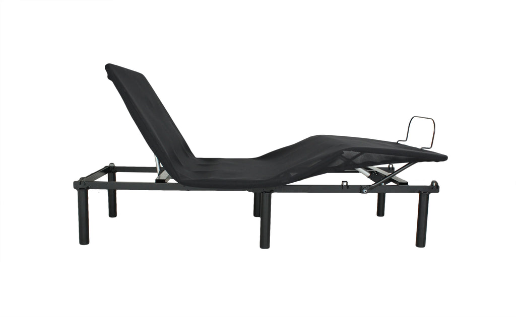 Andoer Adjustable Bed Base - Fold to half-TXL Motorized Head and Foot Incline - Quick and Easy Assembly