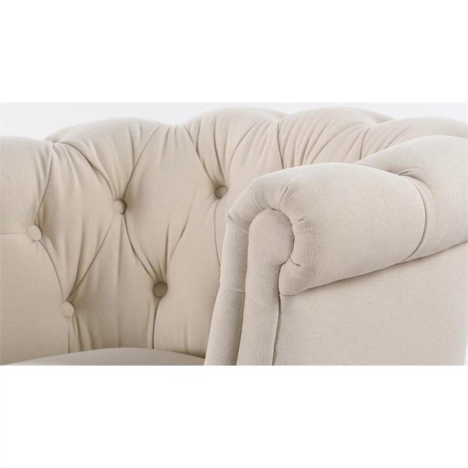 2 Piece Chair Set of Tufted Accent Chair