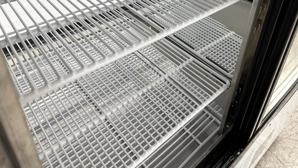 36" Deli Case Meat/Seafood Display Showcase Commercial Refrigerator Cooler Case for Restaurant display for merchandiser Stainless Steel Curved Glass DC92