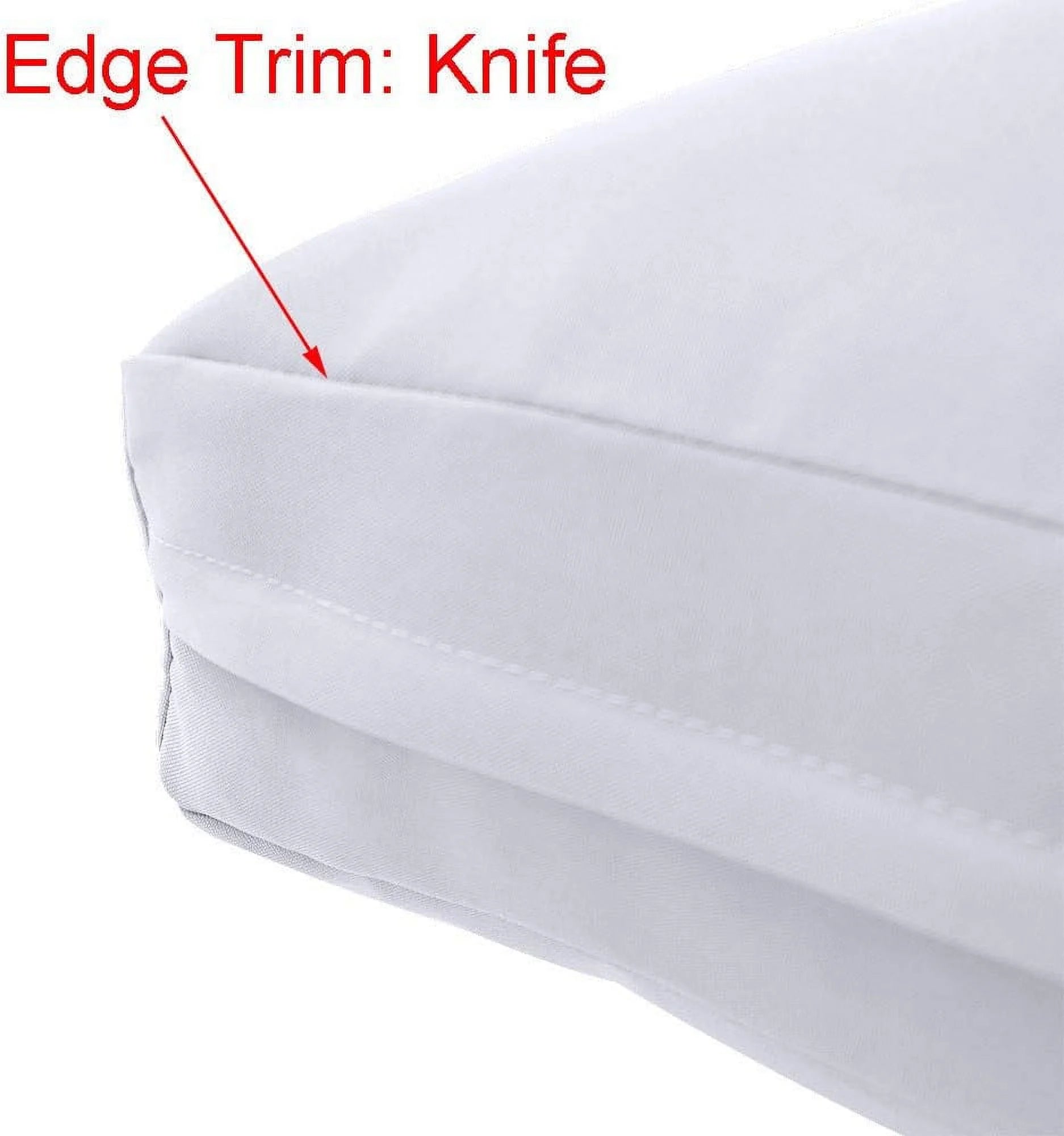 *-Outdoor Daybed Fitted Sheet Slipcover 6" Knife Edge Crib Size-AD003