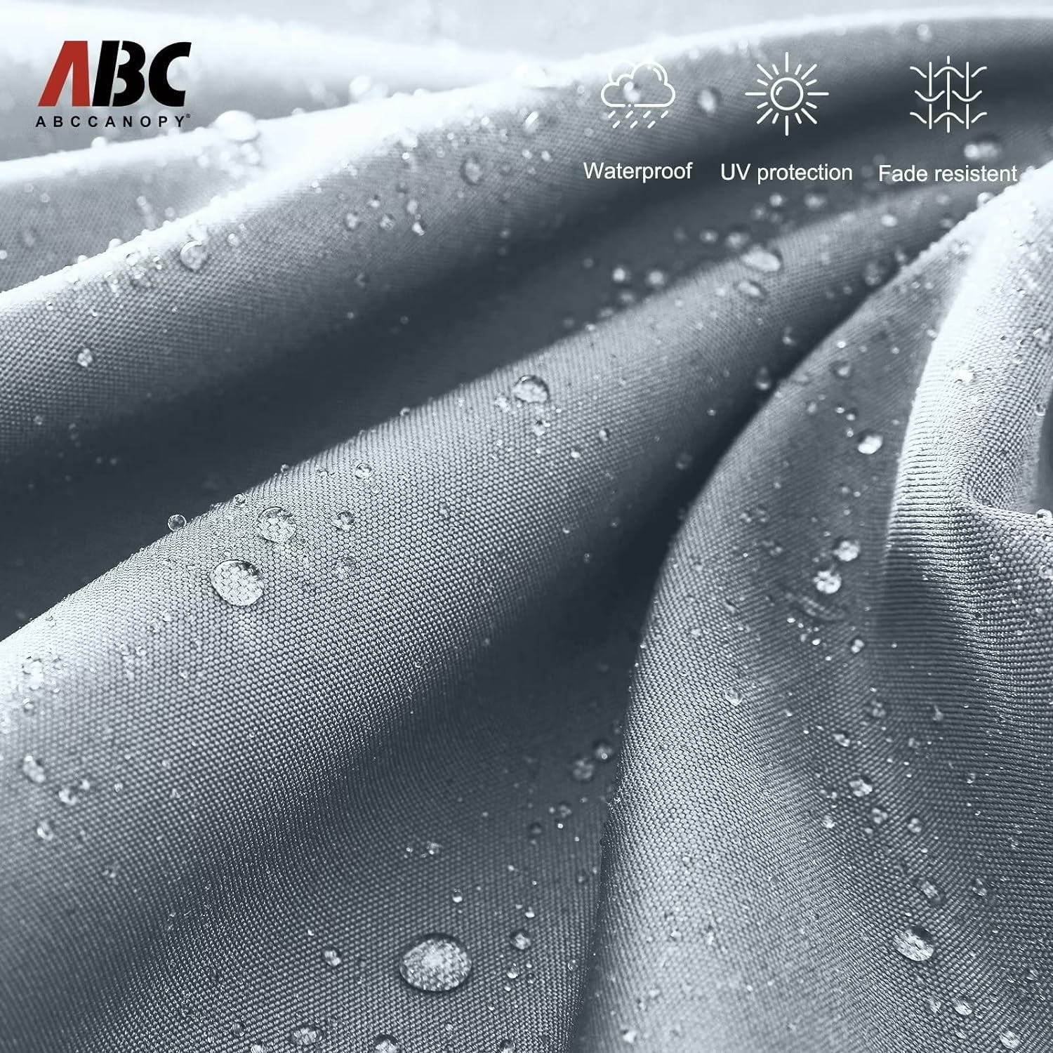 ABCCANOPY 10 FT Patio Umbrellas with Crank & Cross Base for Garden, Backyard, Pool and Beach, 12+ Colors(Turquoise)