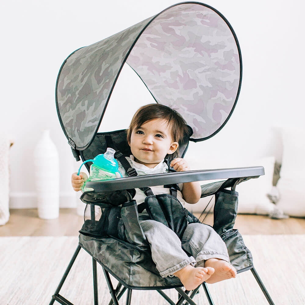 Baby Delight Go with Me Venture Deluxe Portable Infant Chair, Carbon Camo (Unisex)