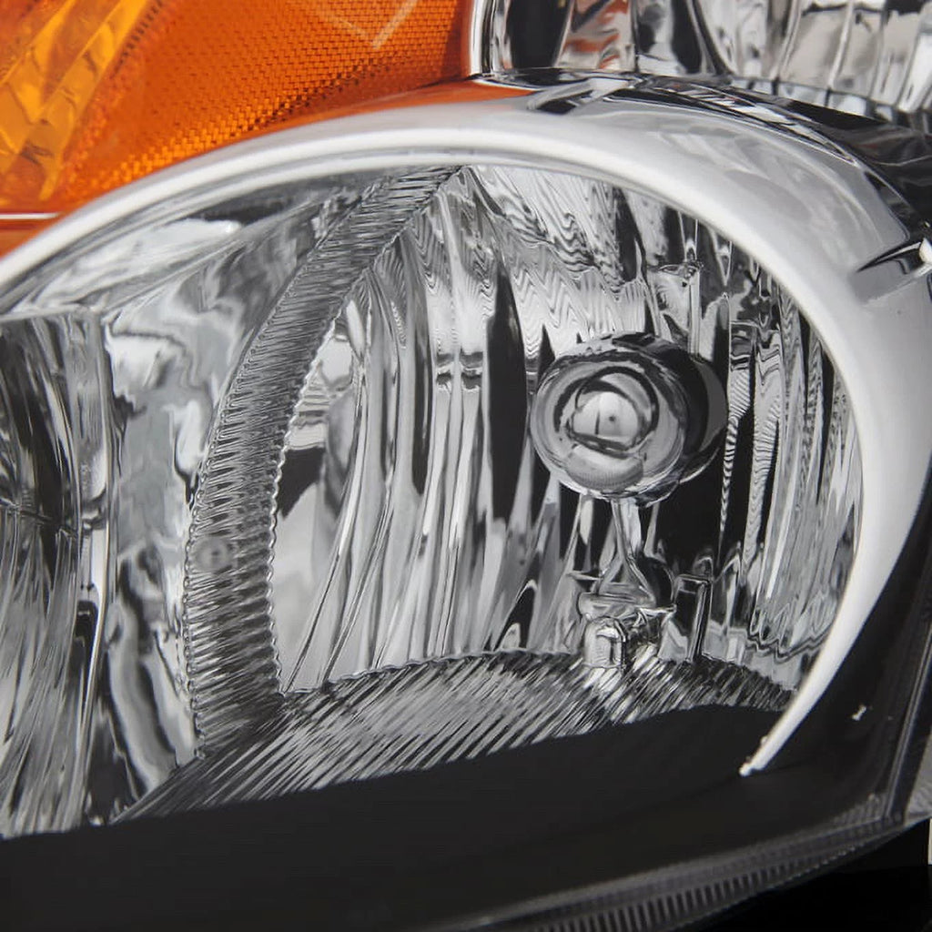 AKKON - Fits Altima 4 Door Sedan Base|S|SL|SE Black Headlights + Black Tail Lights Left & Right Replacement