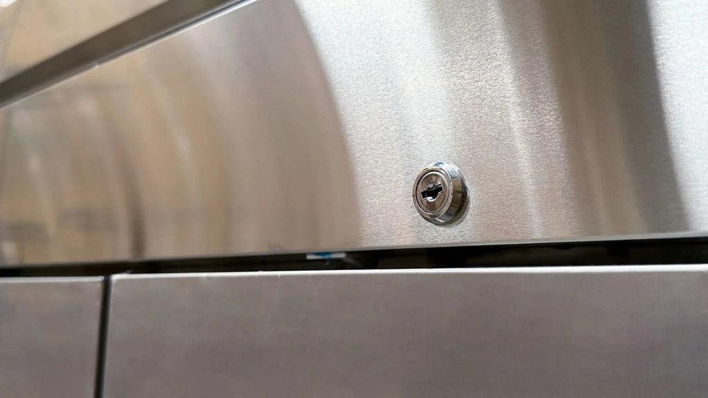 83 in. Three Door Upright Reach-in Commercial Freezer in Stainless Steel 64.80 Cu. ft.