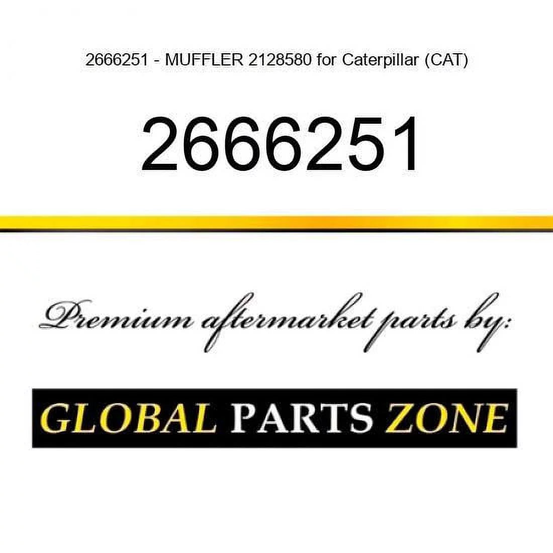 2666251 - MUFFLER 2128580 for Caterpillar (CAT)