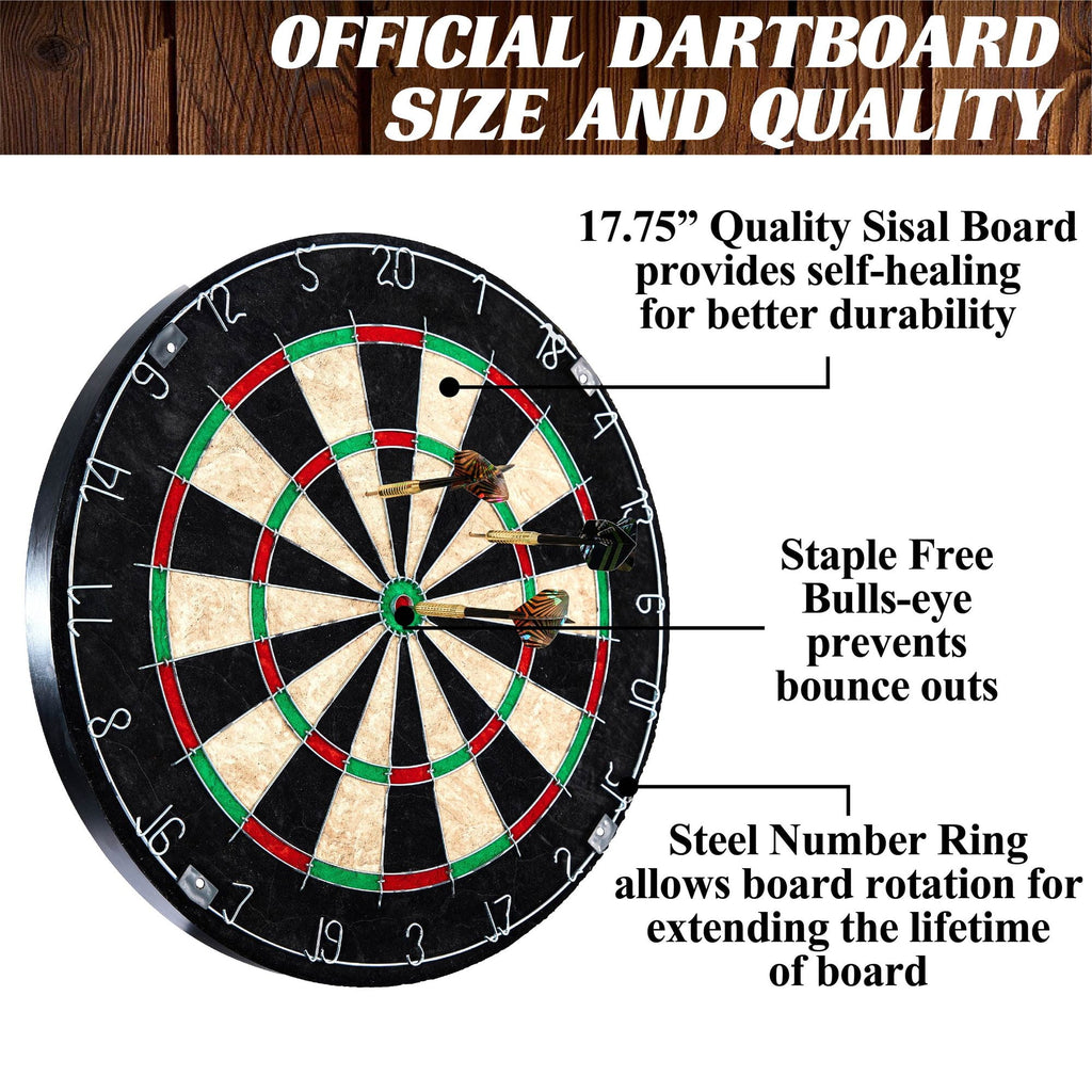 Barrington Billiard 84" Arcade Pool Table with Bonus Dartboard Set, Green, New