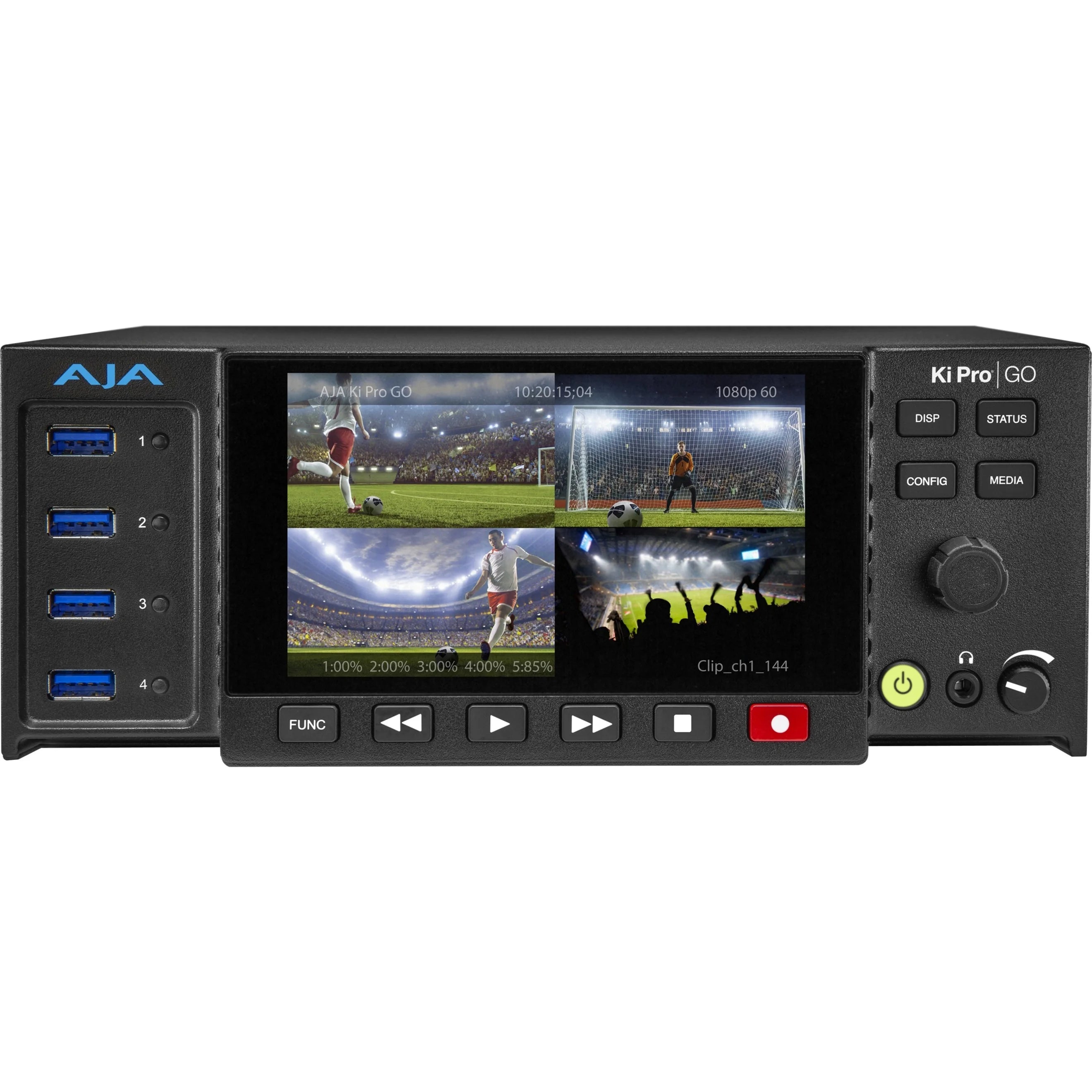 AJA VIDEO Ki Pro GO Multi-Channel H.264 Recorder