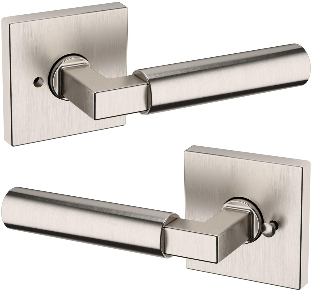Baldwin L029.Priv L029 Gramercy Privacy Door Lever Set - Bronze