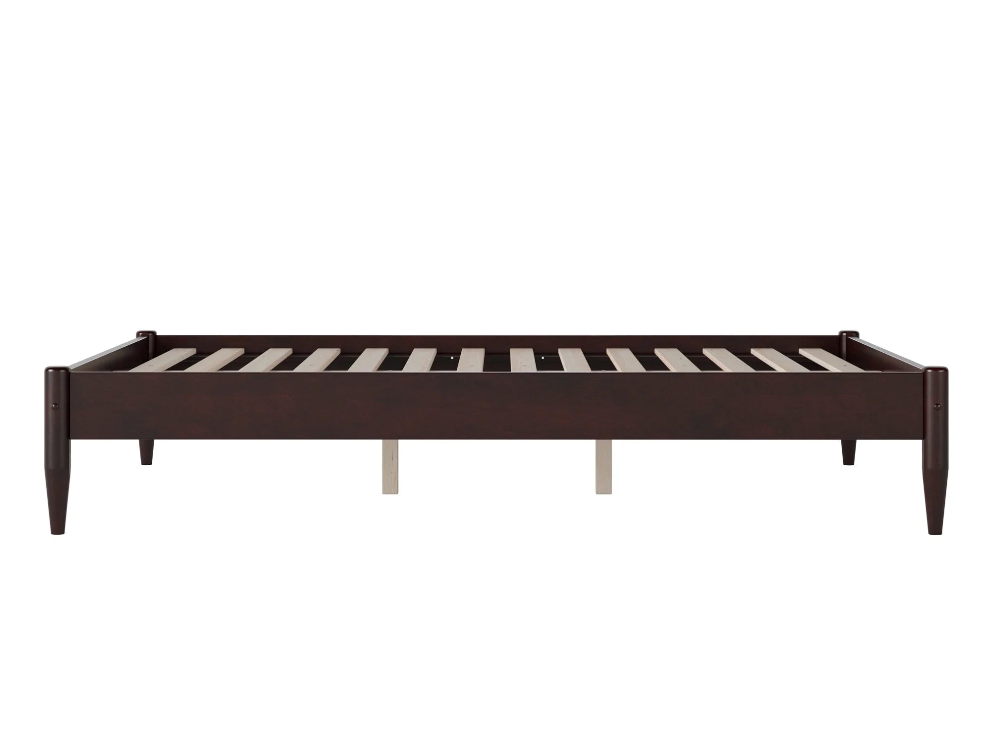 AFI Pasadena 14" Espresso Solid Wood Platform Bed, Full