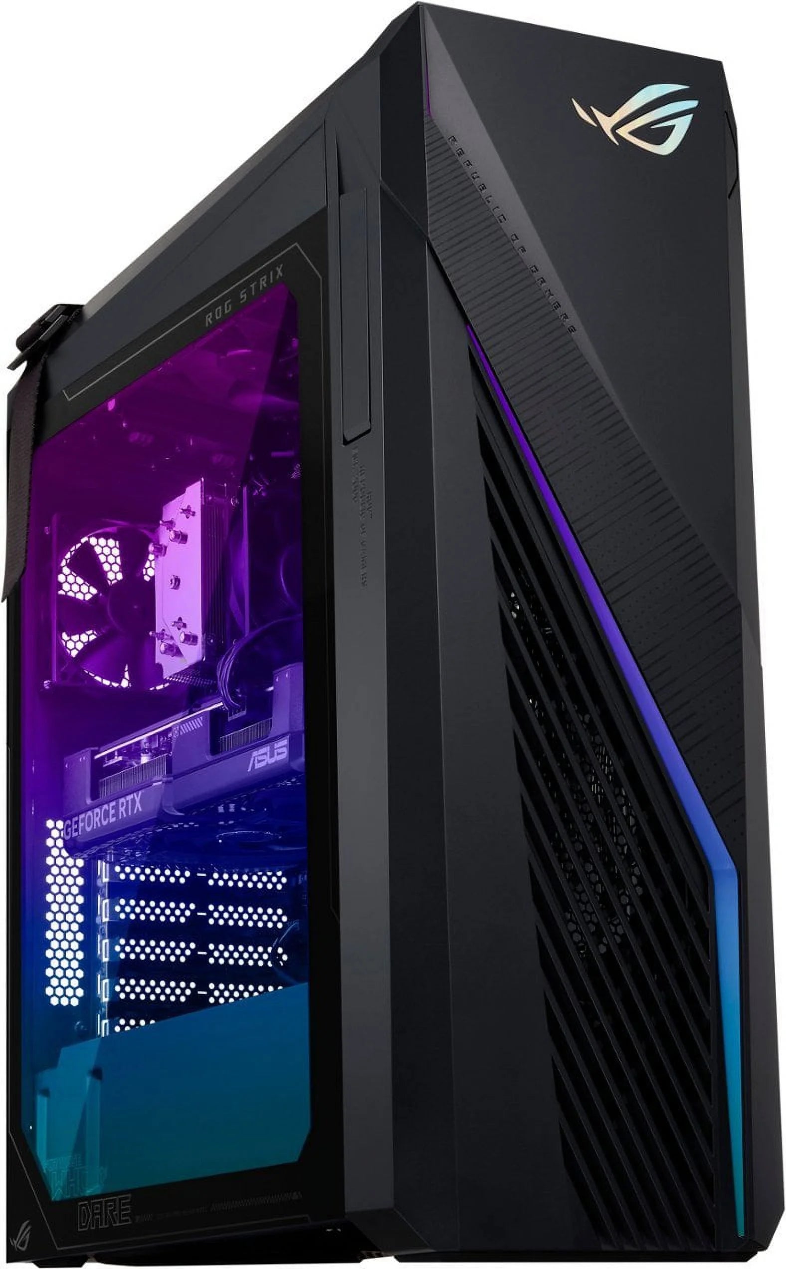 ASUS ROG Strix G16CH Gaming PC - Intel Core i7-13700KF up to 5.4 GHz CPU, 16GB RAM, 1TB NVMe SSD + 20TB HDD, NVIDIA GeForce RTX 3080 10GB , RGB Case, Windows 11 Home