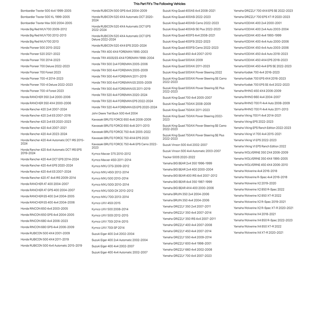 4/110 Tusk Tintic Wheel 14x7 5.0 + 2.0 Machined/Black For Suzuki King Quad 750AXi Power Steering SE Plus 2022