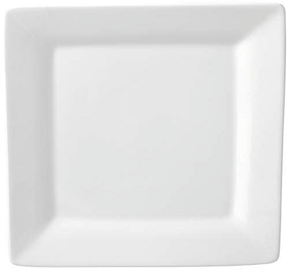 10 Strawberry Street Nova Square 40 Piece Stoneware Dinnerware Set, Gray