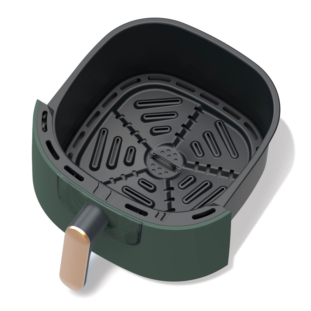 Beautiful 6 Qt Air Fryer with TurboCrisp Technology and Touch-Activated Display, White Icing by Drew Barrymore