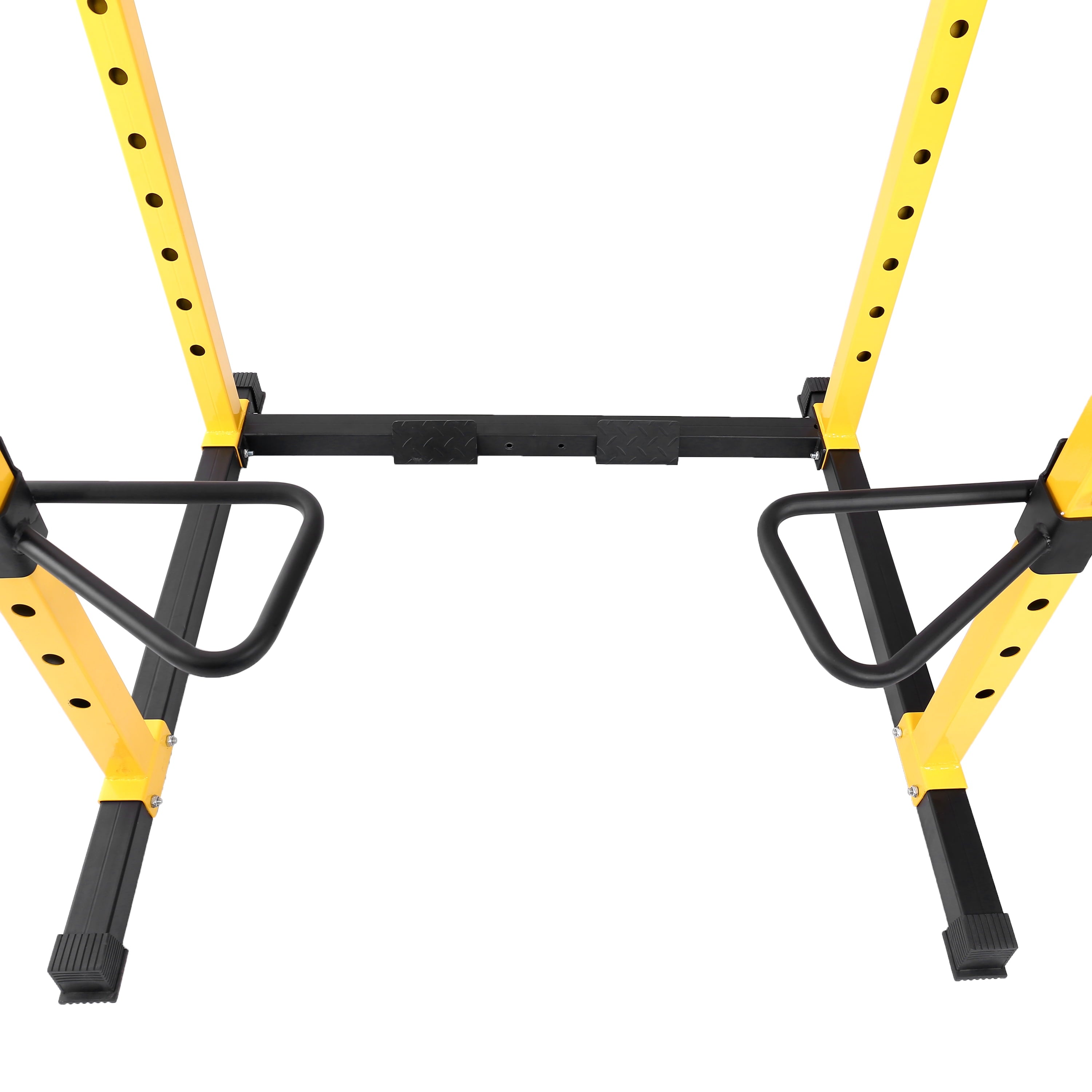 BalanceFrom PC-1 Series 1000lb Capacity Multi-Function Adjustable Power Cage Power Rack with Optional Lat Pull-down and Cable Crossover, Power Cage Only, Black