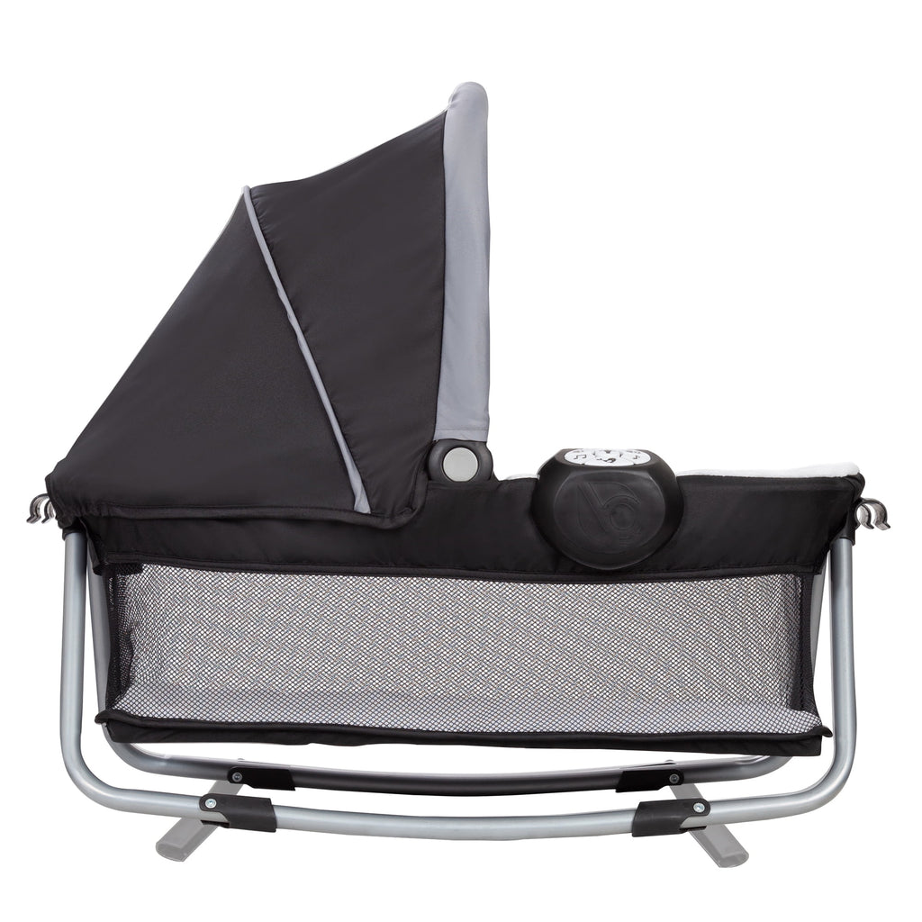 Baby Trend Simply Smart Nursery Center Playard with Bassinet and Travel Bag - Whisper Grey