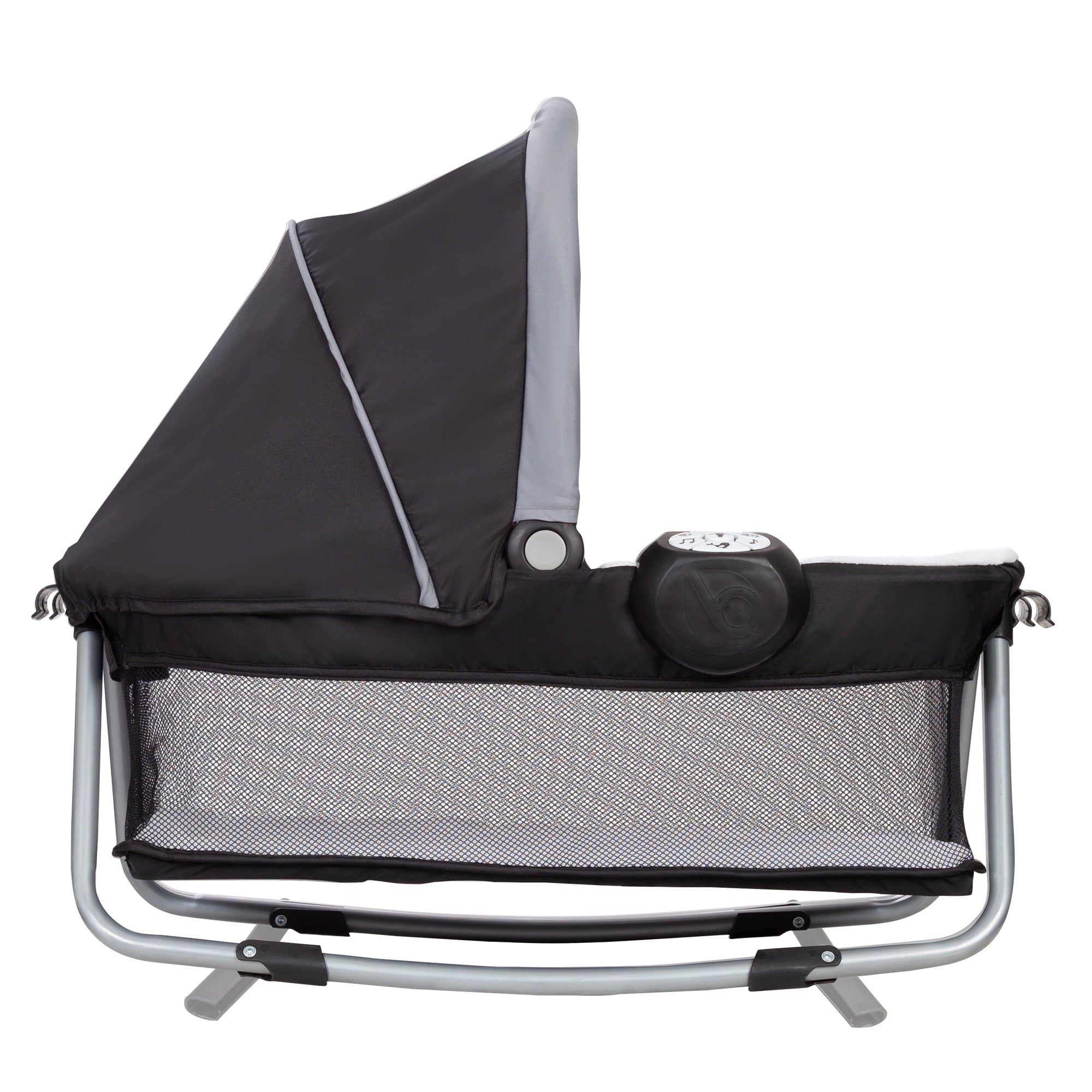 Baby Trend Simply Smart Nursery Center Playard with Bassinet and Travel Bag - Whisper Grey