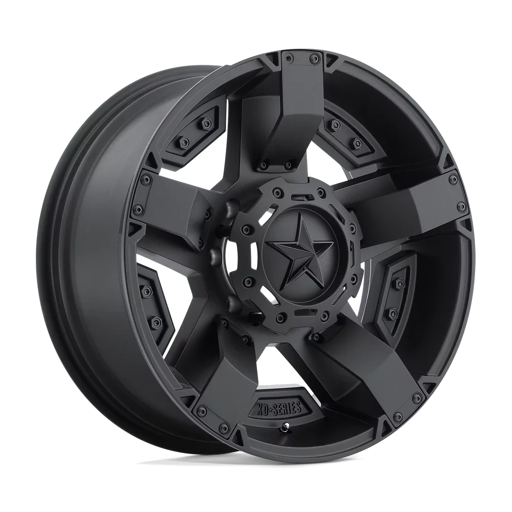20" Black XD811 Rockstar II Wheel by KMC Wheels XD81129087712N