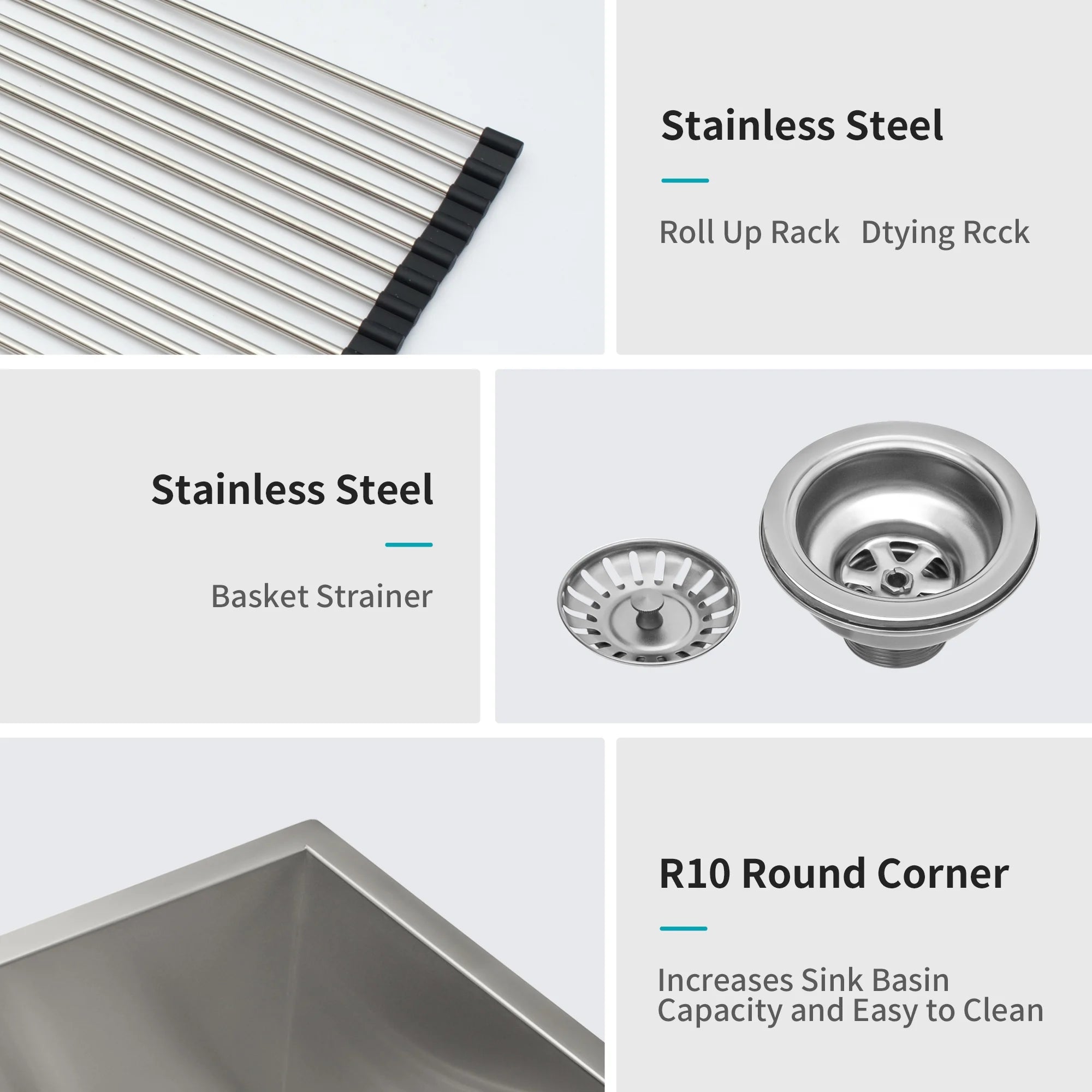 33"x20"x9" Brushed Nickel Stainless Steel Farmhouse Apron Front Kitchen Sink, 60/40 Double Bowl