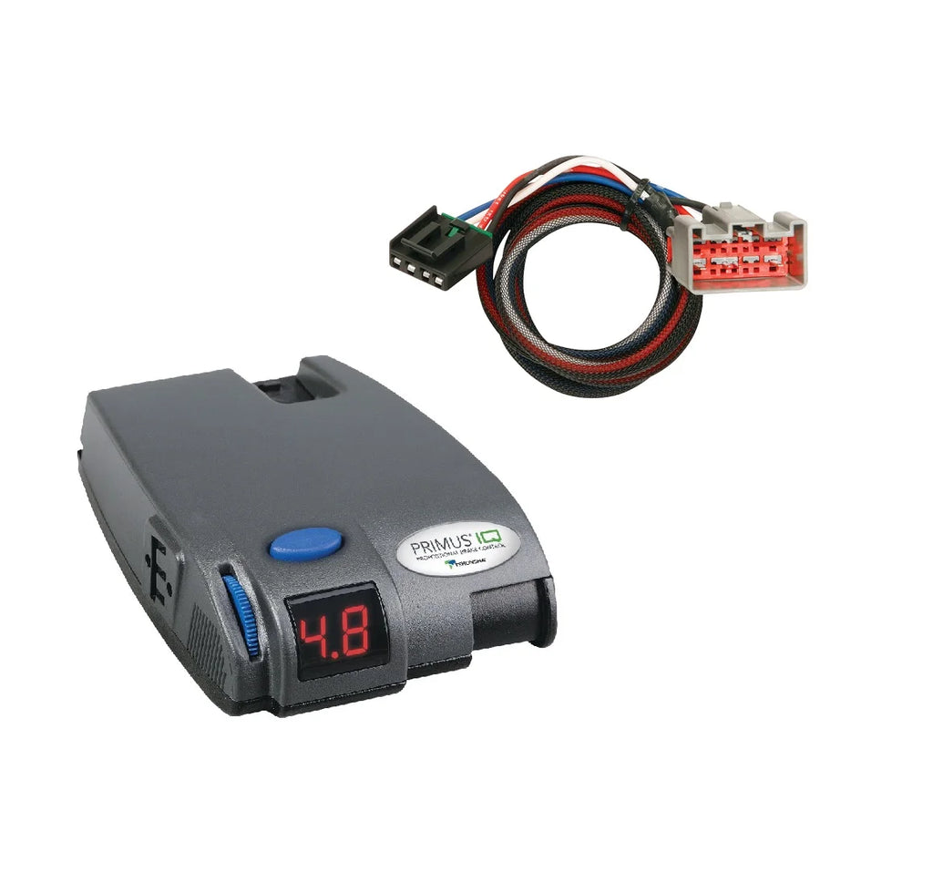 2017-2023 Ford F-550 Super Duty 3036 Tekonsha Primus IQ Electronic Proportional Brake Controller, 1 to 3 Axle Trailers 90268
