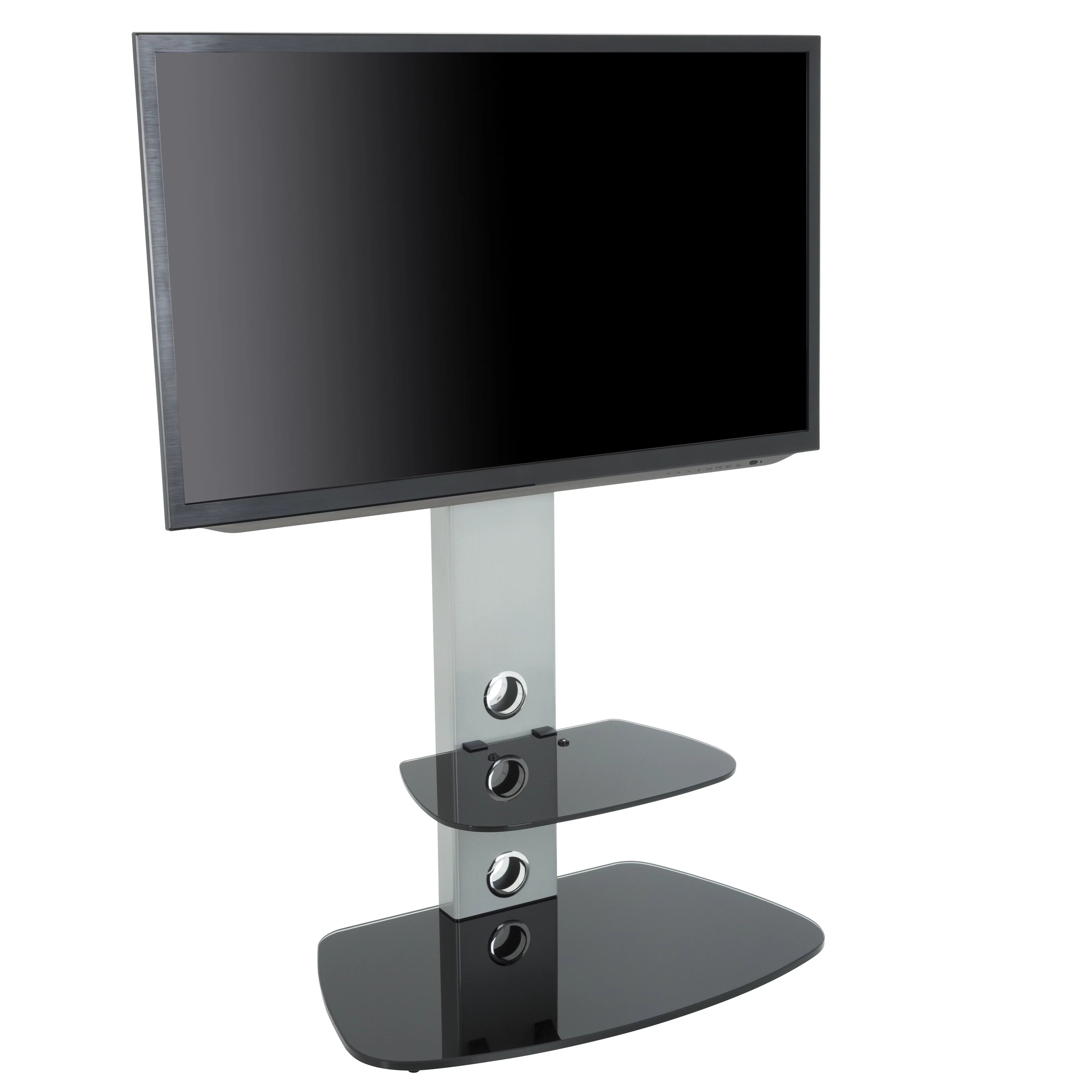 AVF FSL700LUCS-A 32 - 65" Reflections - Lucerne Curved Pedestal TV Stand