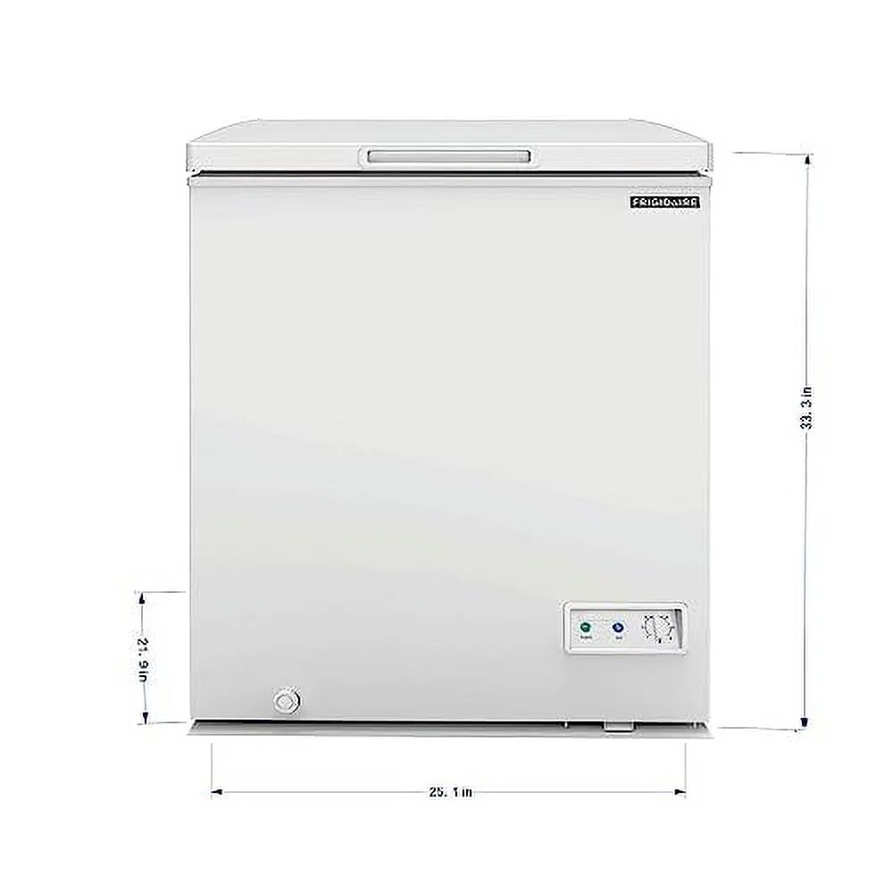 7.0 Cu. ft. Chest Freezer, EFRF7003, White