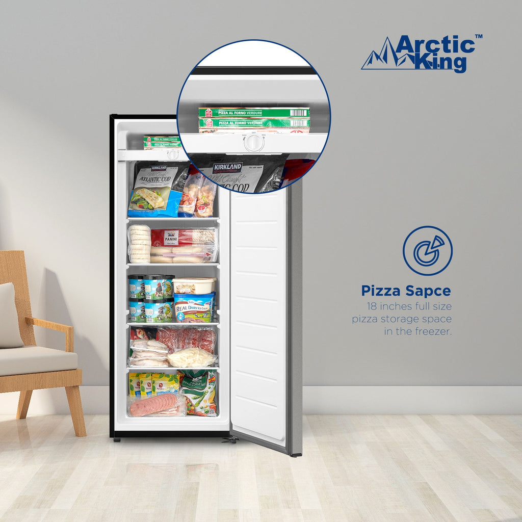 Arctic King 7.0 Cu ft Upright Freezer, White, ARU07M2AWW