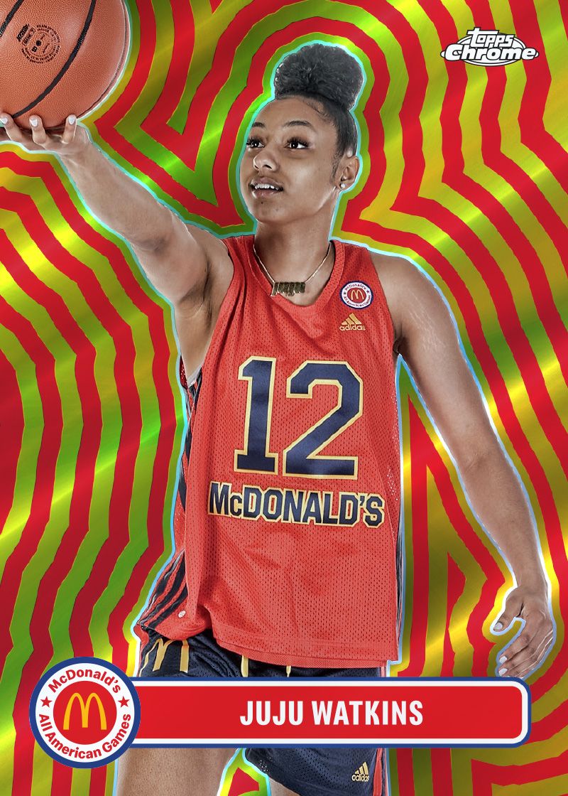 23 Topps Chrome Trading Cards McDonald's All American Blaster Box