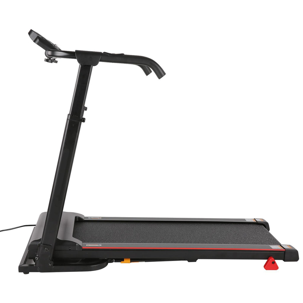 ADNOOM 300Lbs Treadmill with Desk - 2.5 HP Portable Folding Treadmill for Home, Running Machine with Incline（Gray）